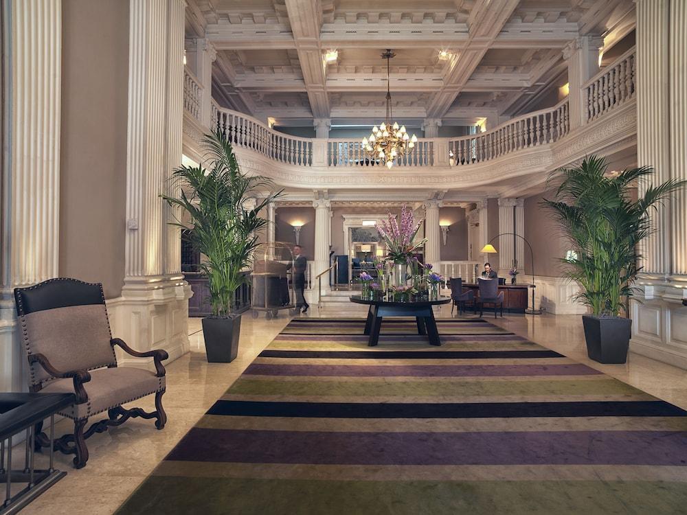 The Balmoral Hotel Edimburgo Esterno foto The lobby of the Willard