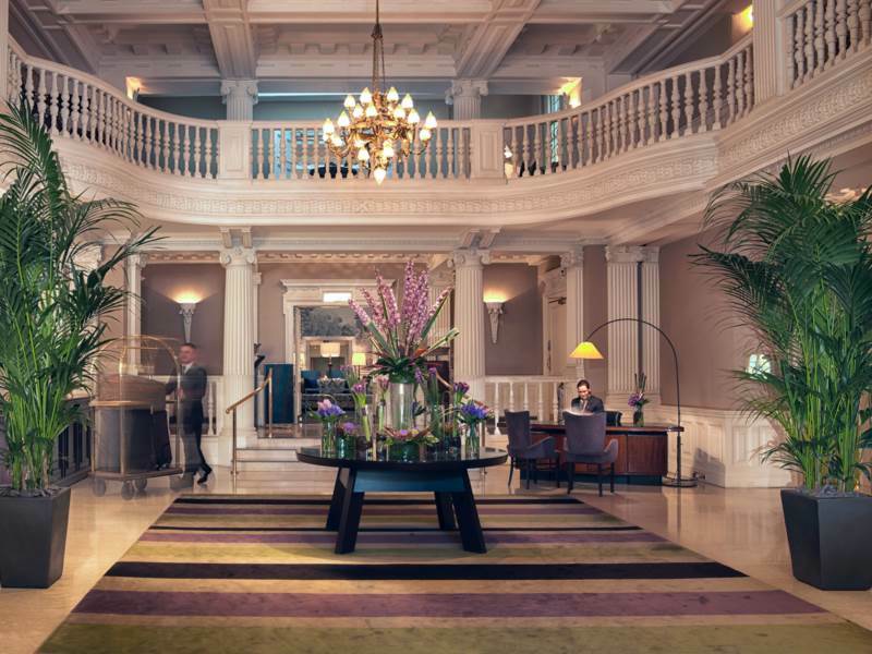 The Balmoral Hotel Edimburgo Esterno foto The lobby of the Hotel